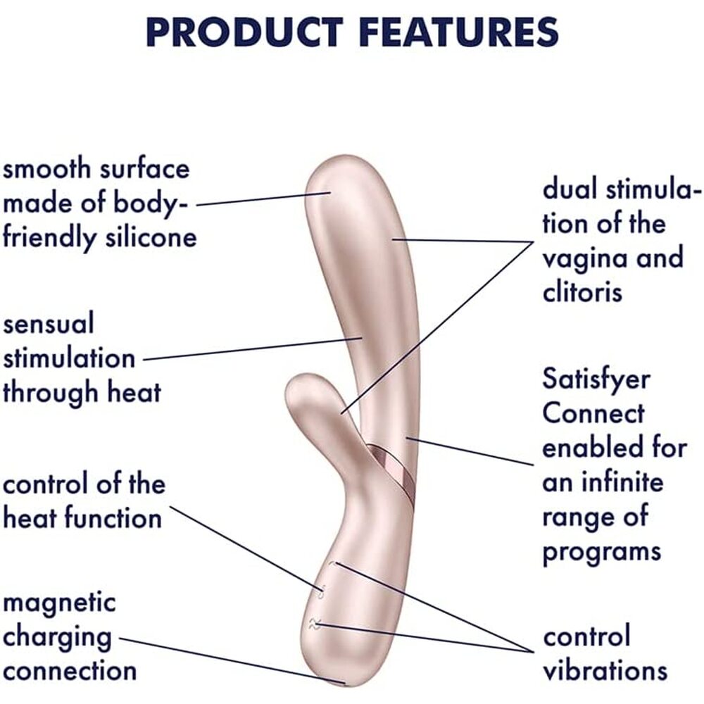 Satisfyer Hot Lover Warming Vibrator With App Control