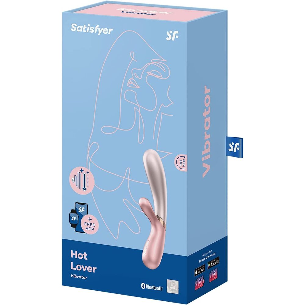 Satisfyer Hot Lover Warming Vibrator With App Control