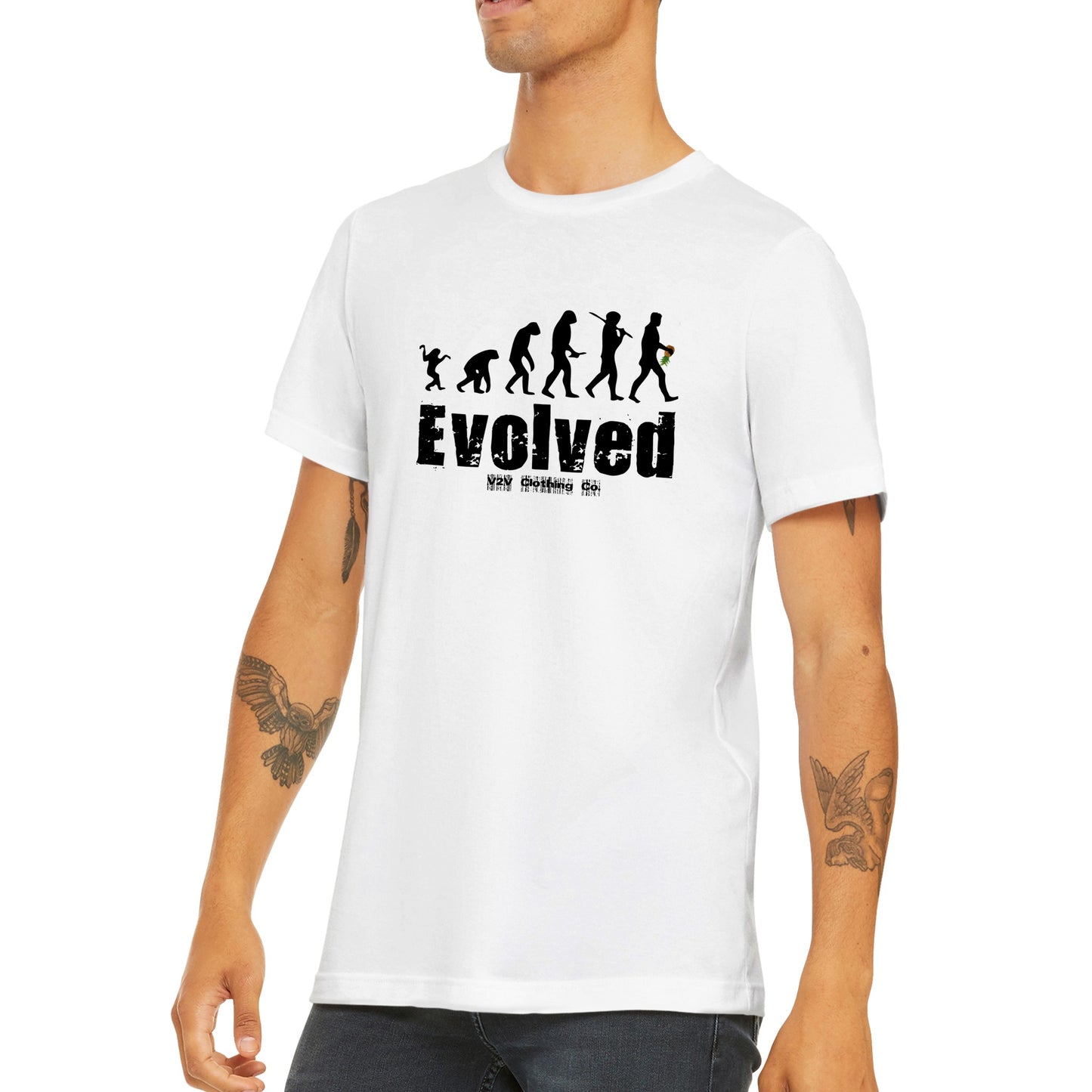 Evolved V2V Premium Unisex Crewneck T-shirt